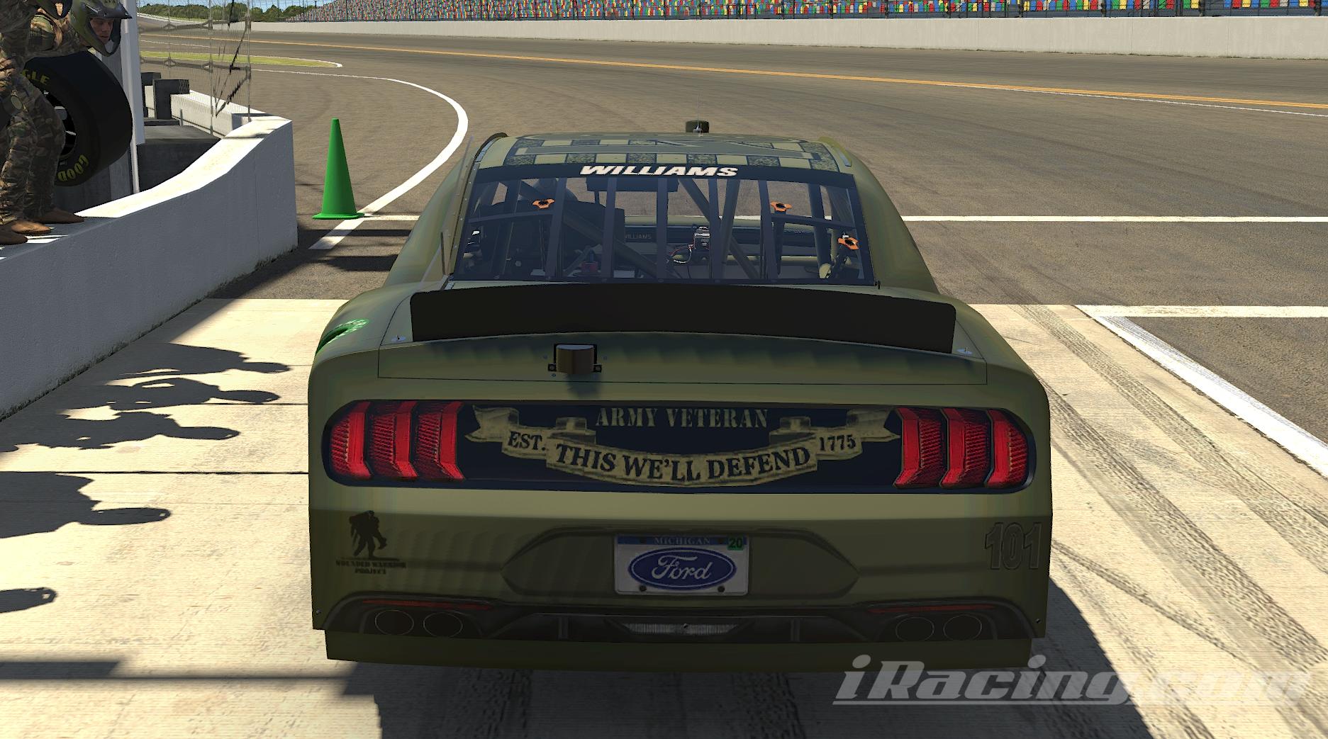 Preview of US Army Nascar Xfinity Cup Mustang by Marshall W.
