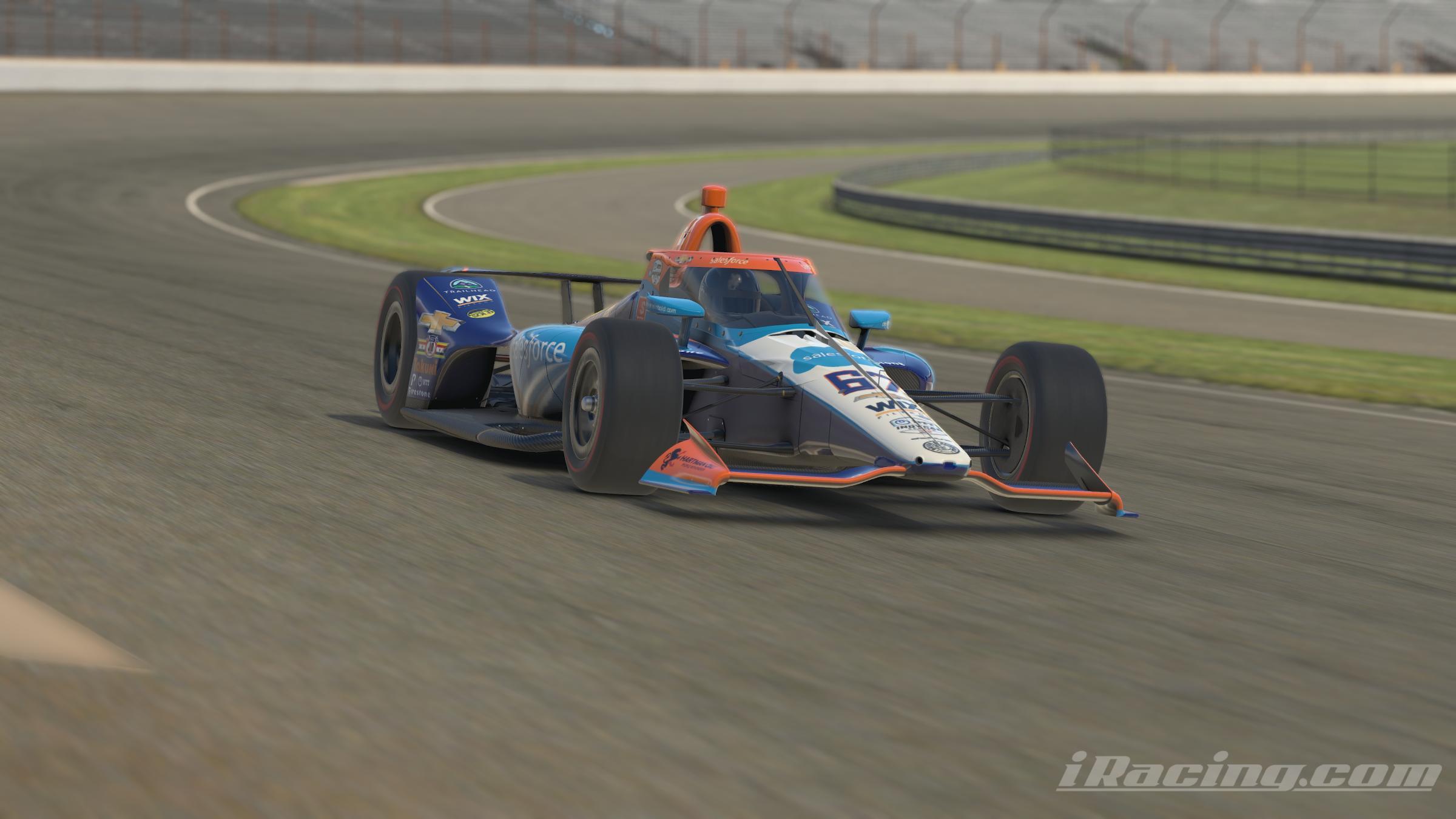 JR Hildebrand Salesforce Indy 2020 by Doug Ellison - Trading Paints