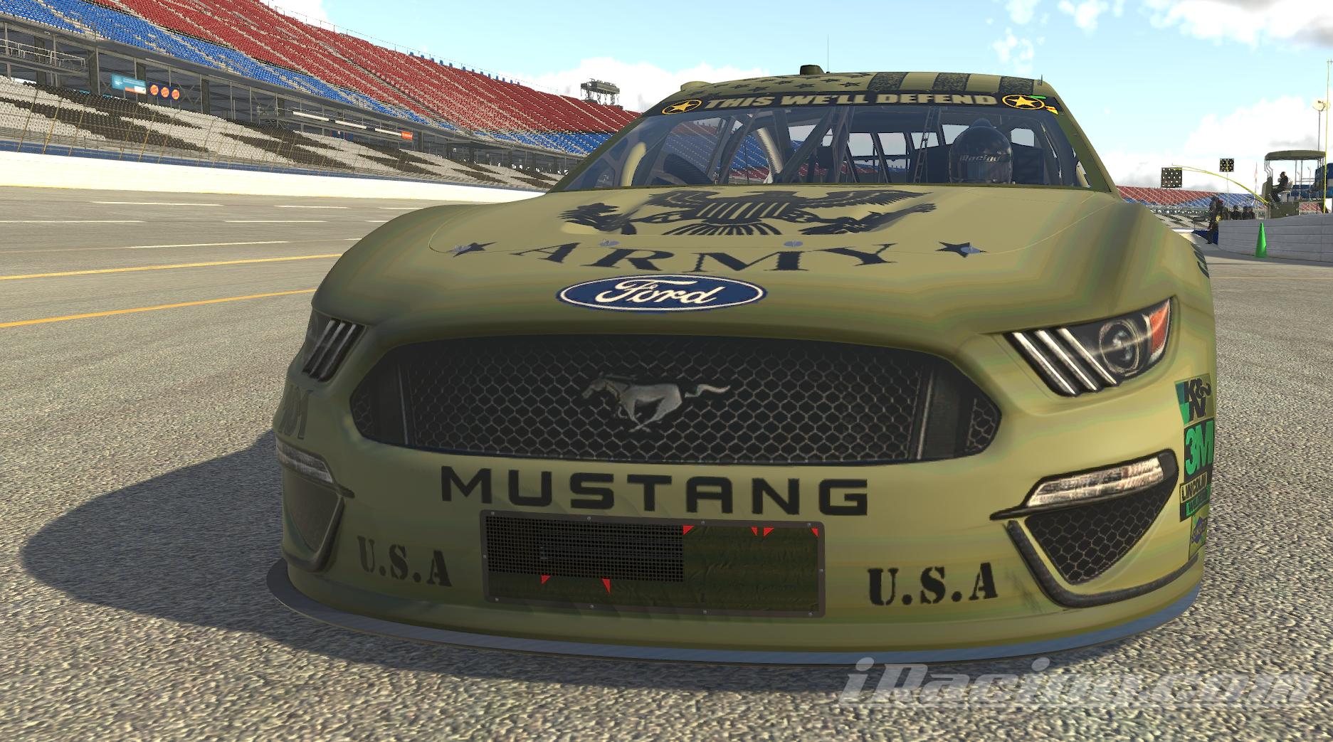 Preview of US Army NASCAR Cup Series Mustang by Marshall W.