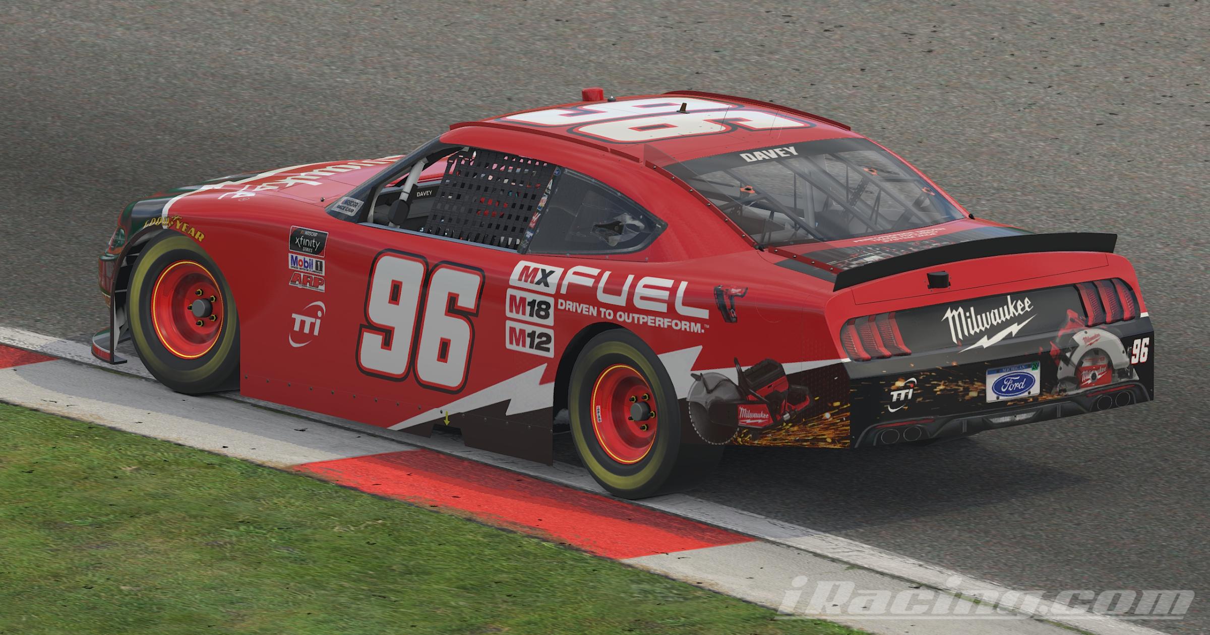 Preview of no# Xfinity Milwaukee Tools Ford Mustang by Michael Davey