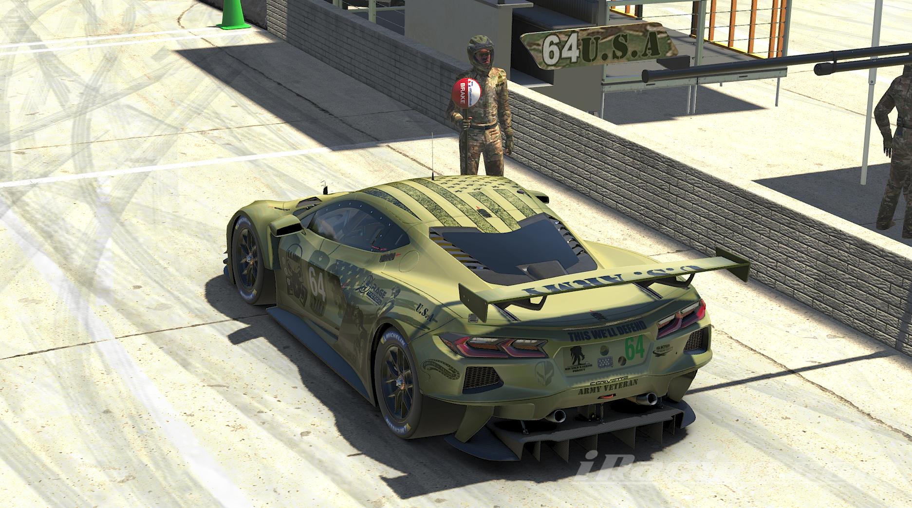 Preview of US Army Corvette C8.R GTE by Marshall W.