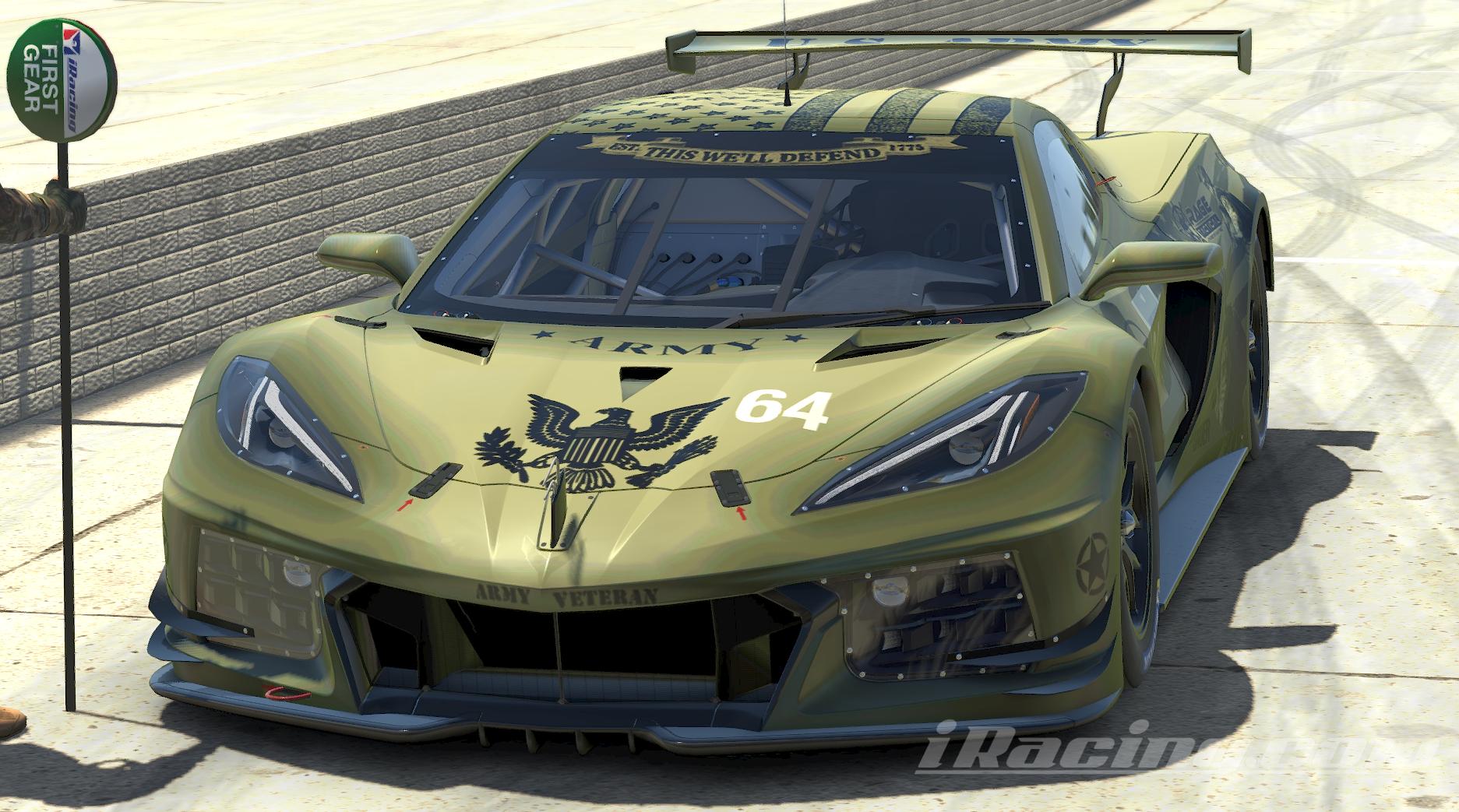 Preview of US Army Corvette C8.R GTE by Marshall W.
