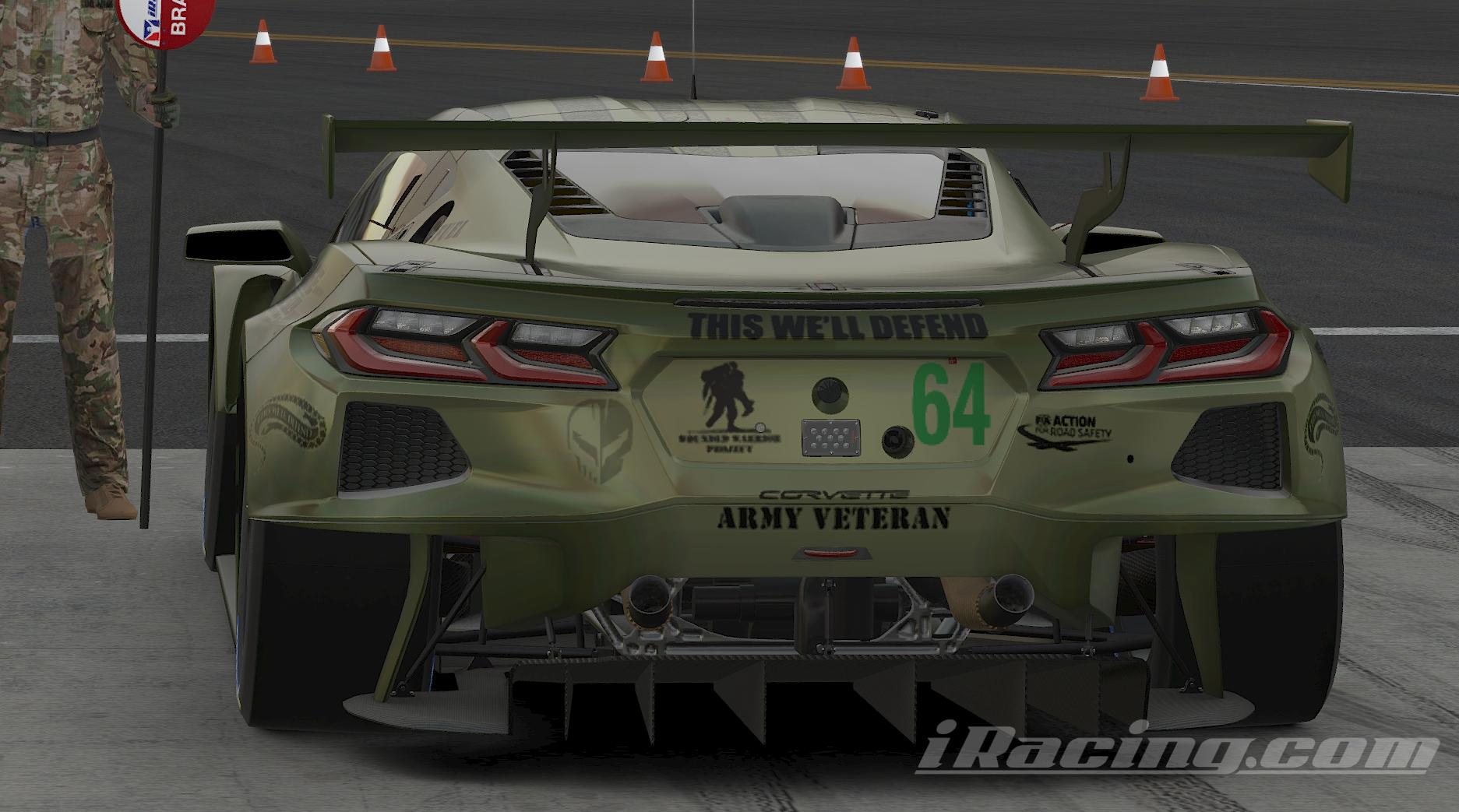Preview of US Army Corvette C8.R GTE by Marshall W.