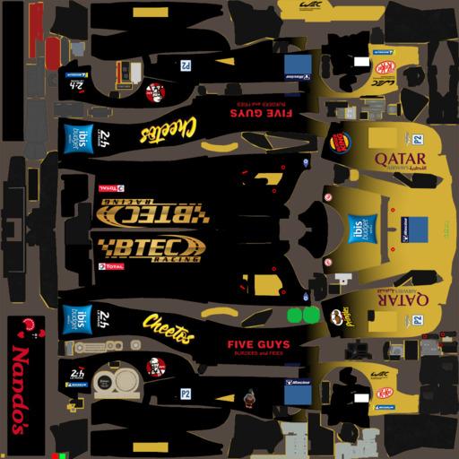 Dallara LMP2 livery preview