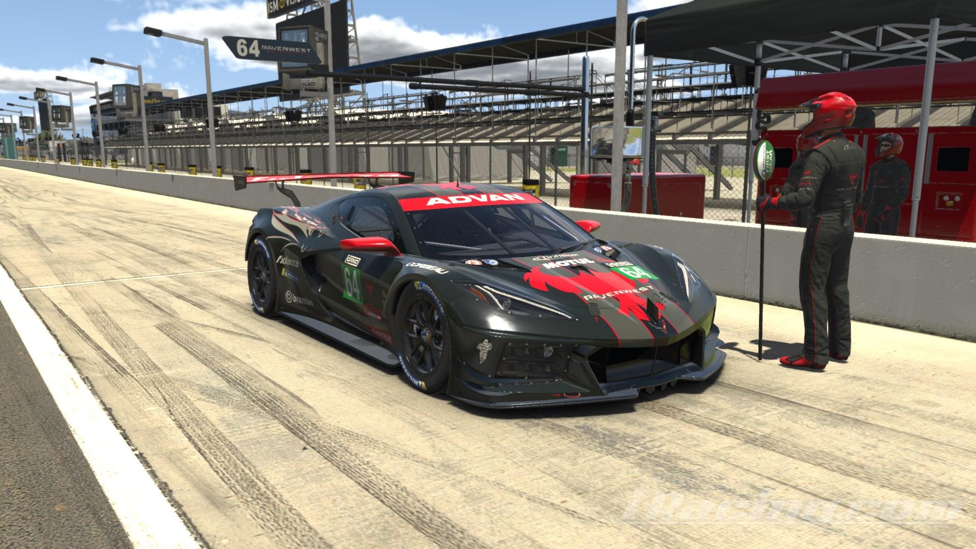 Preview of GRID 2019 - Ravenwest Motorsport - Chevrolet Corvette C8.R GTE by Seb Kunze