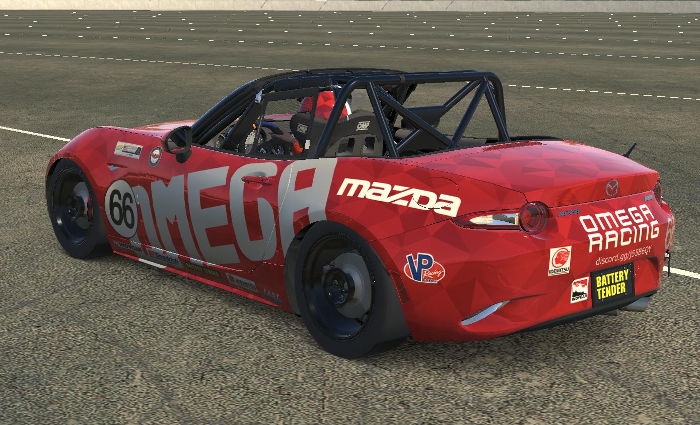 Red Omega Racing Red Omega Racing Global Mazda MX-5 Cup by Adnan A. - Trading Paints