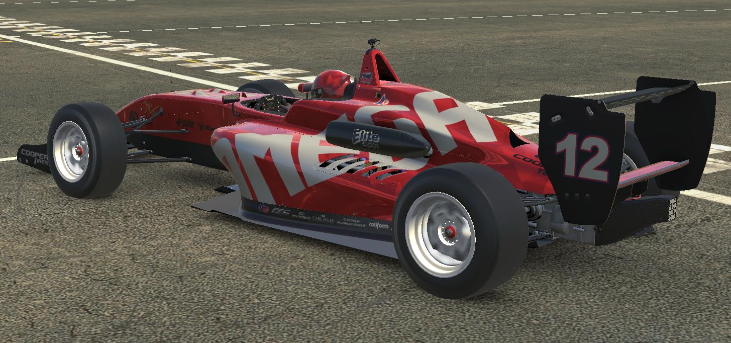 Red Omega Racing Red Omega Racing USF 2000 by Adnan A. - Trading Paints