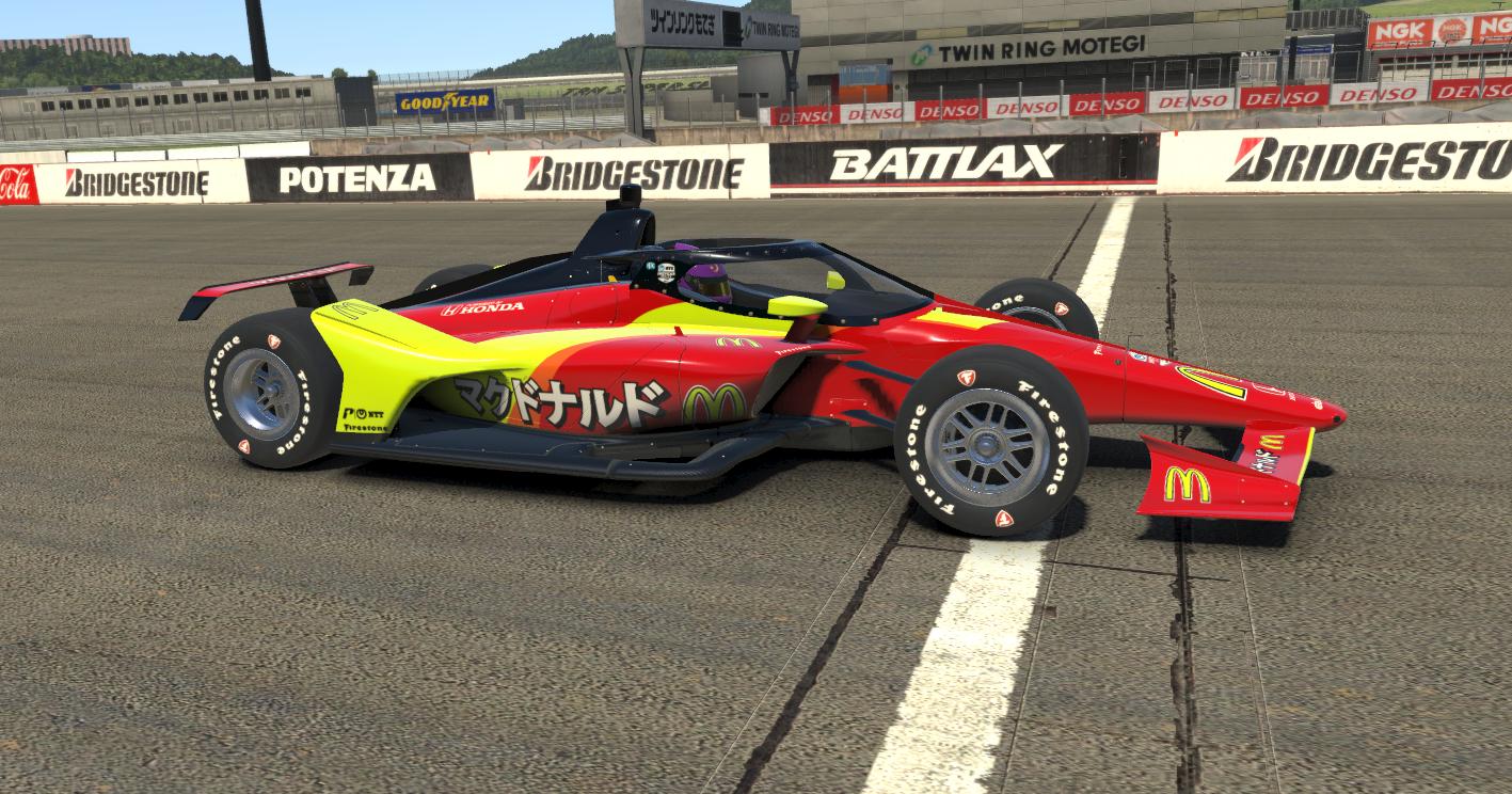 Tony Kanaan 1999 McDonalds - Motegi by Tyler Tucker - Trading Paints