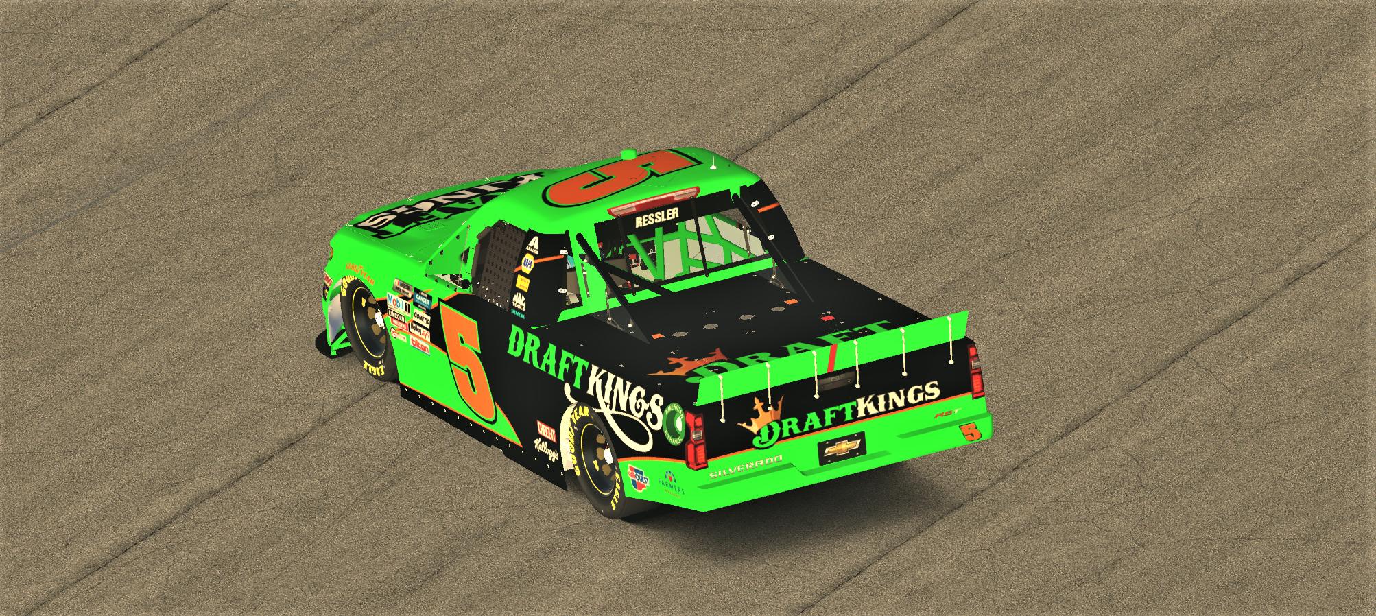Preview of Mark Martin DraftKings Silverado V-3 by Todd Ressler