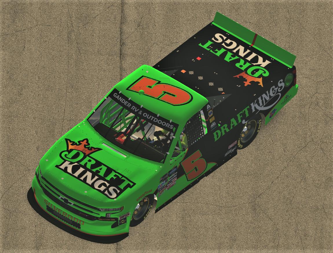 Preview of Mark Martin DraftKings Silverado V-3 by Todd Ressler