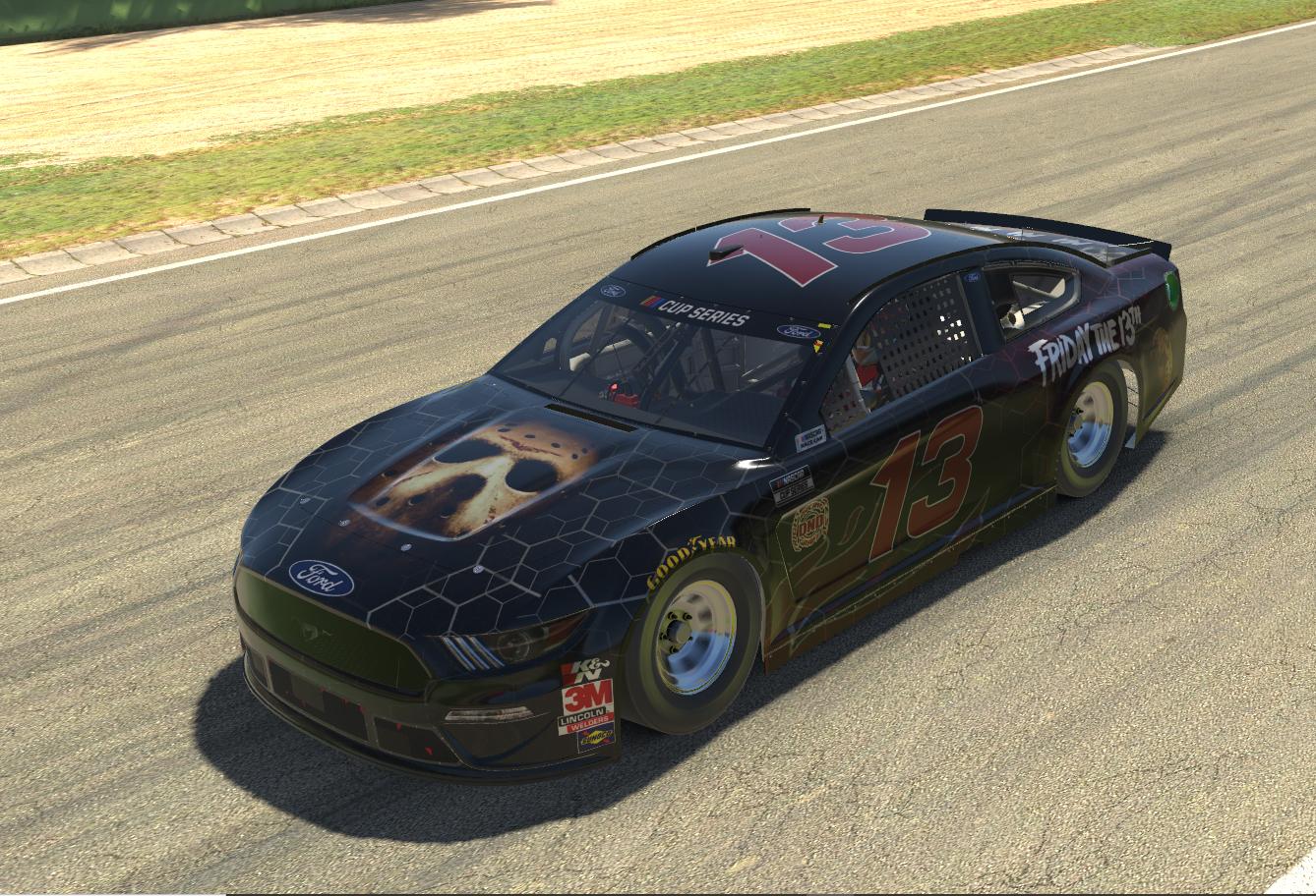Preview of Friday the 13th Cup Mustang by Ricky Whittenburg