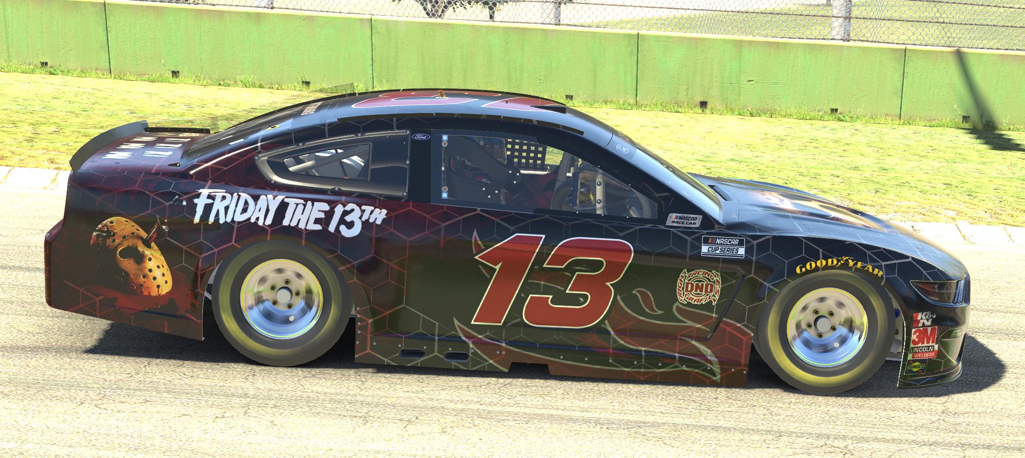 Preview of Friday the 13th Cup Mustang by Ricky Whittenburg