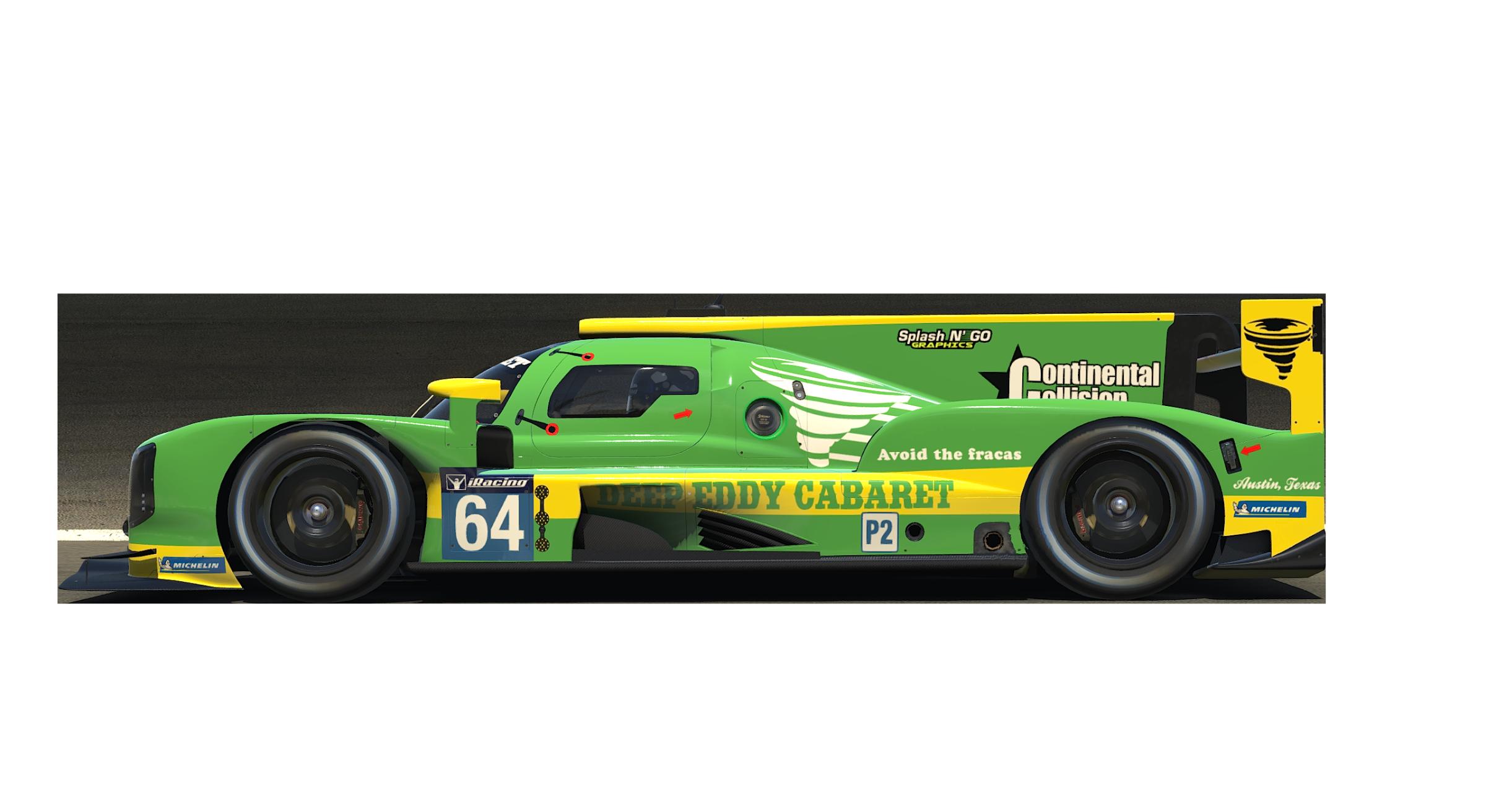 Deep Eddy Racing LMP@ - Green by Chris Uglietta - Trading Paints