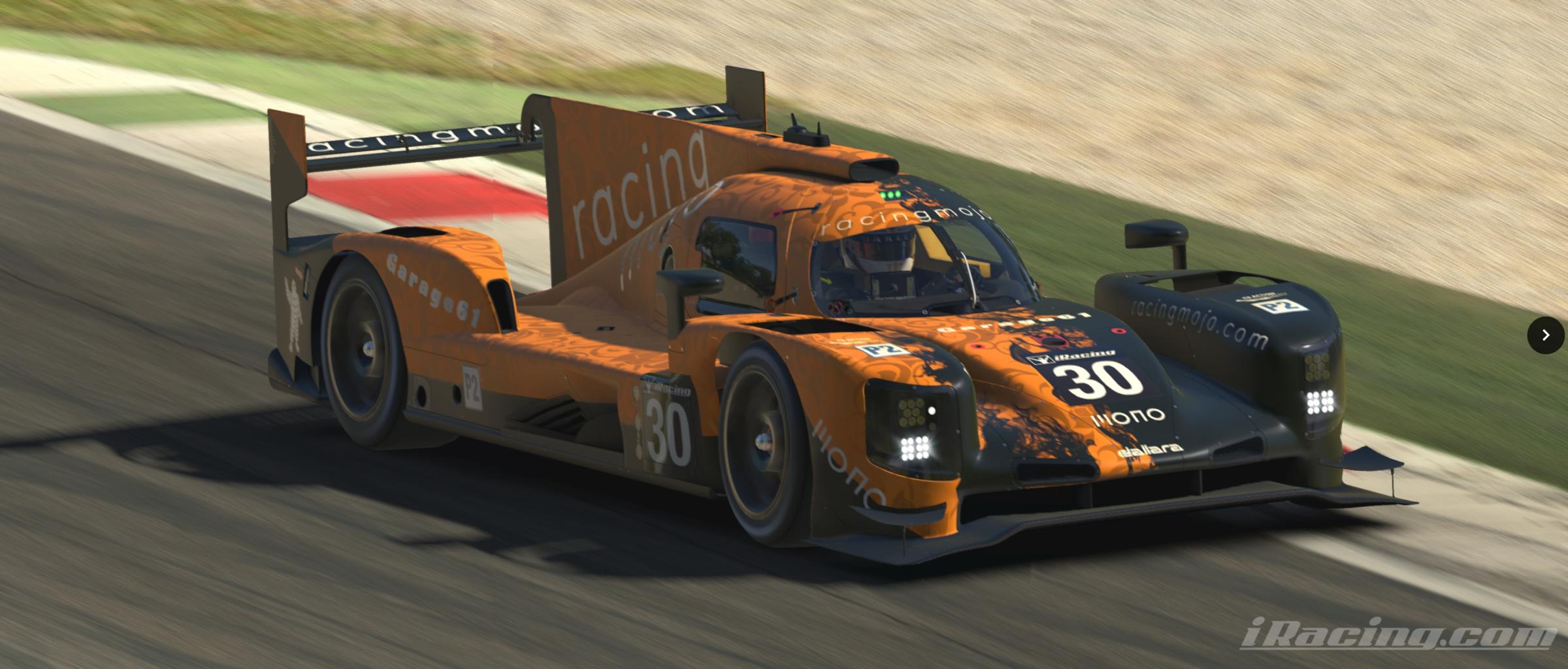 Preview of Team racingmojo.com carbon-orange split livery by Peter Hertogen2