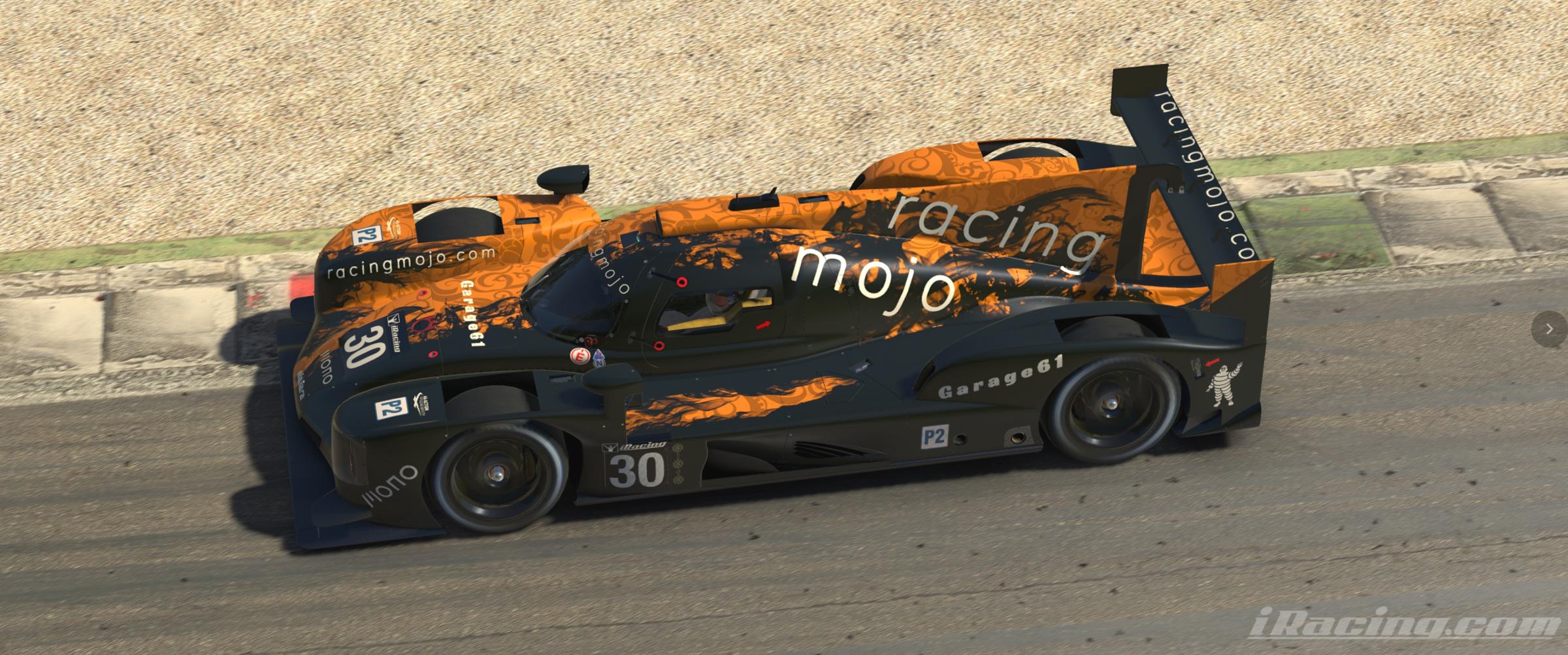 Preview of Team racingmojo.com carbon-orange split livery by Peter Hertogen2