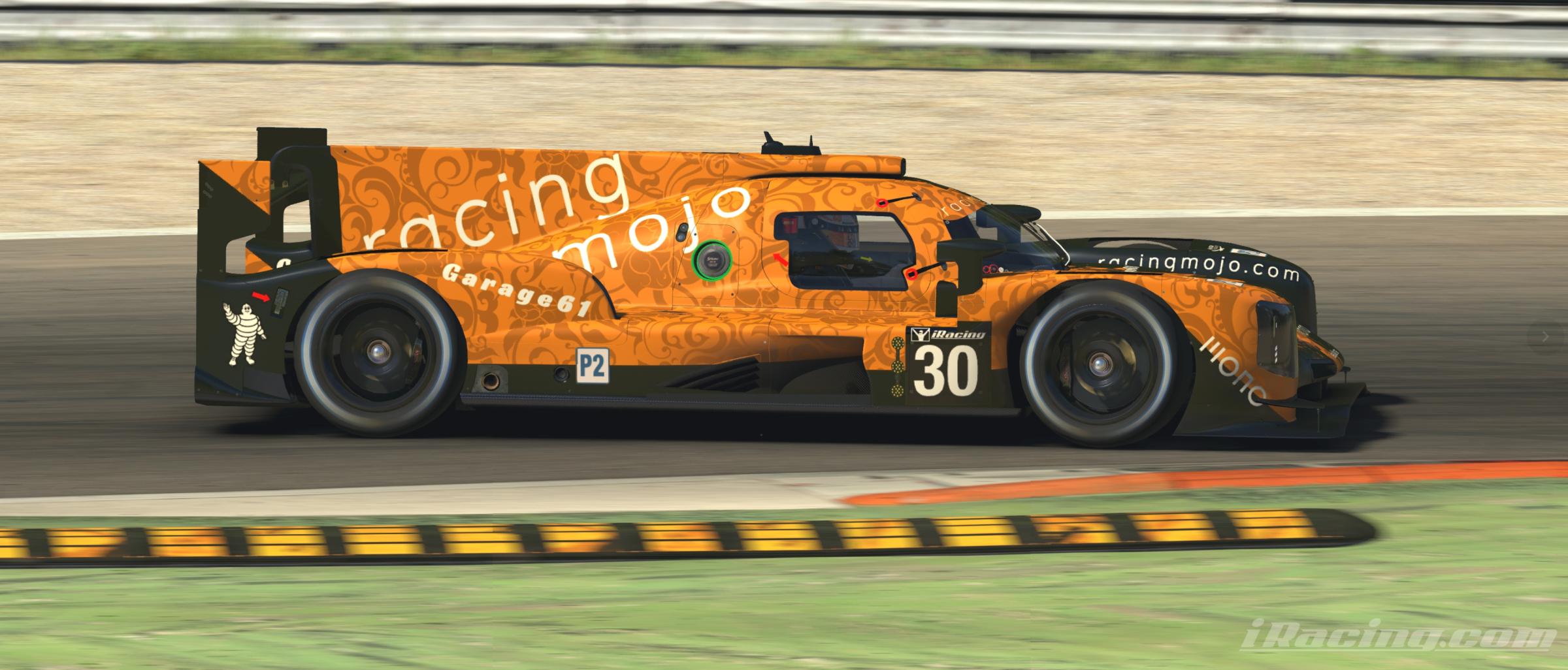 Preview of Team racingmojo.com carbon-orange split livery by Peter Hertogen2
