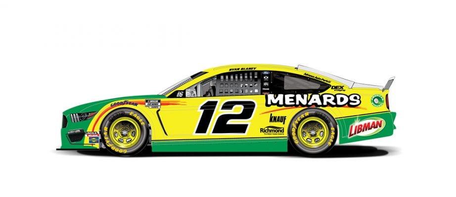 Preview of Ryan Blaney #12 Libman/Menards 2020 NASCAR Cup Series Playoffs by Ryan Broderick