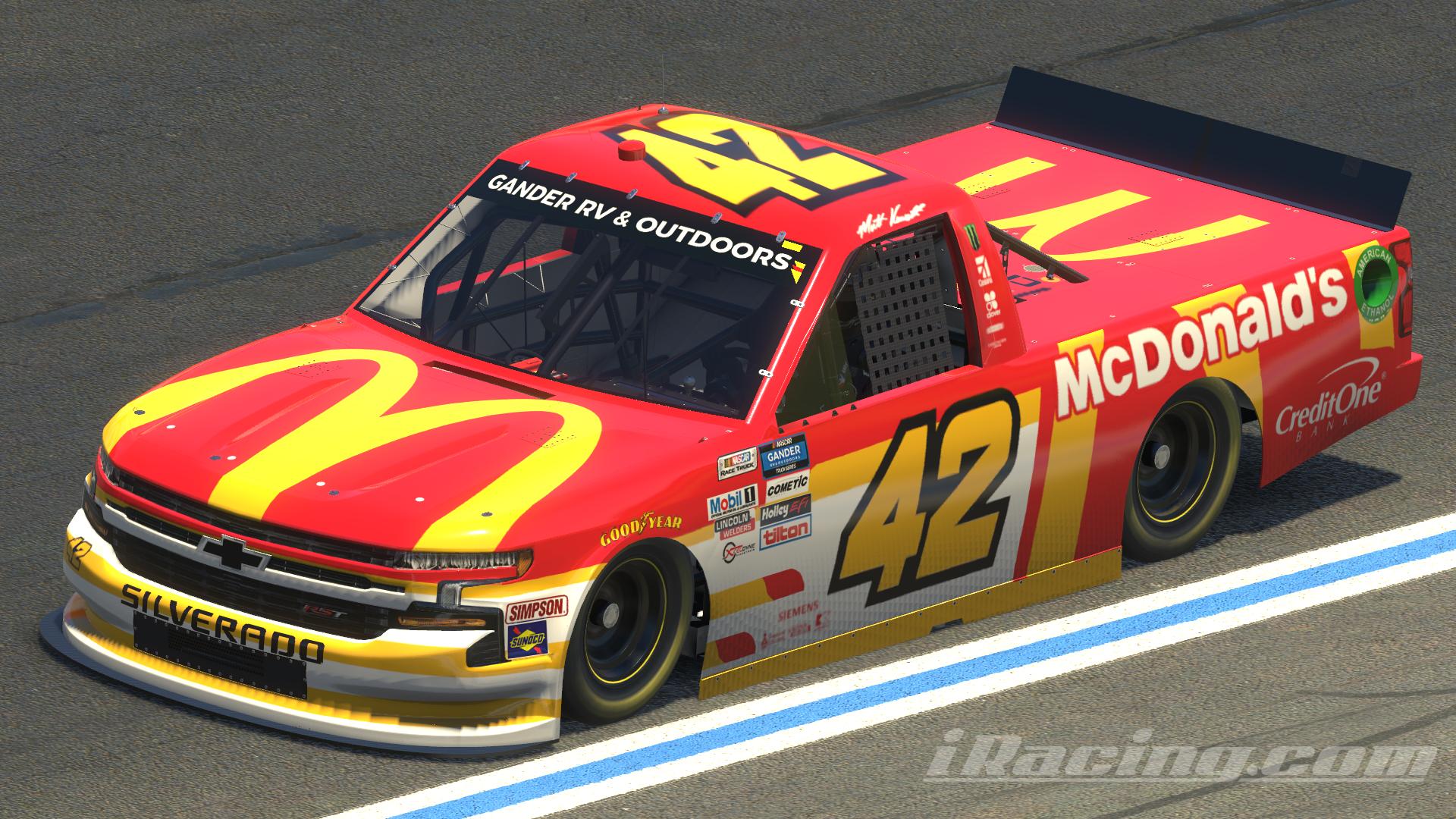 Preview of 2020 Matt Kenseth McDonalds Truck  by Dylan Holland