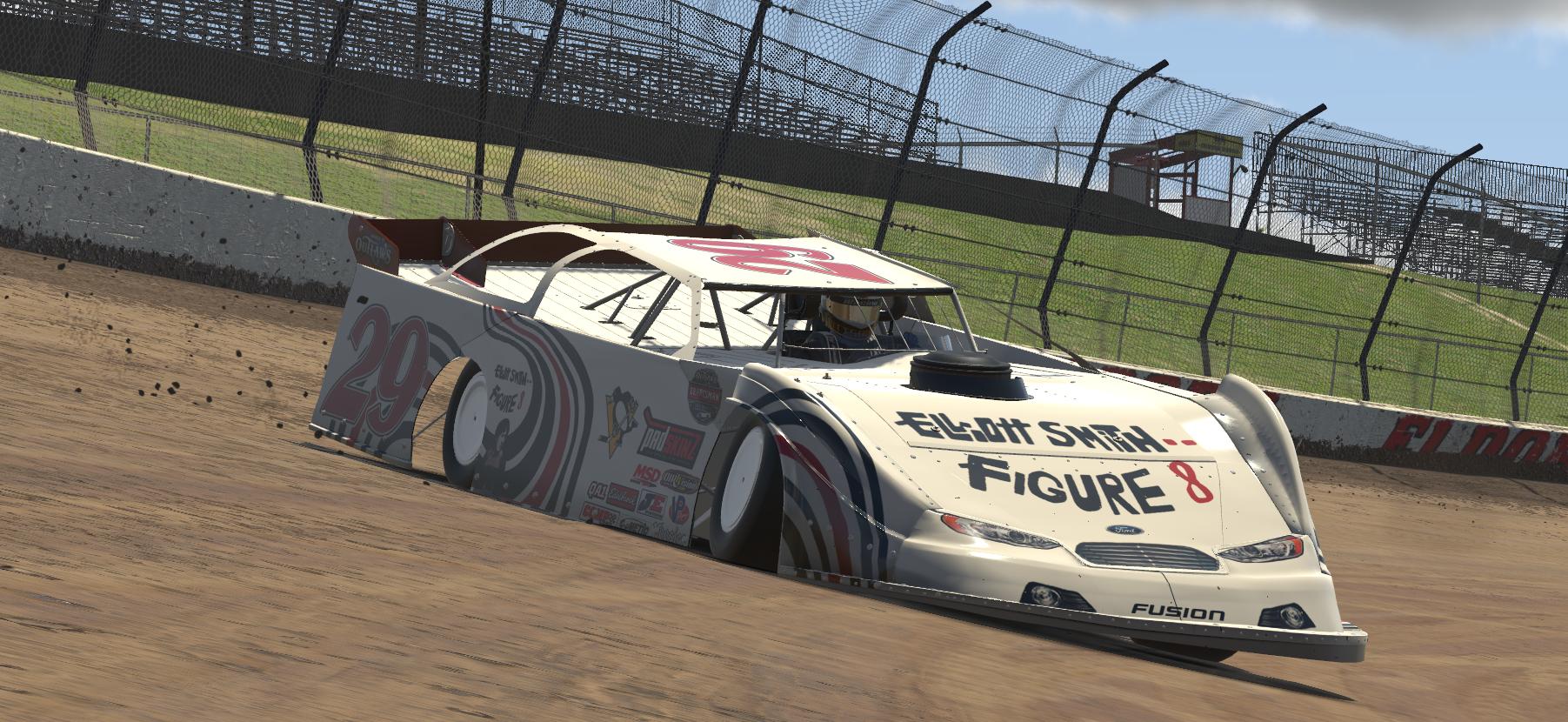 Preview of Elliott Smith Figure 8 Dirt Late Model by Will Bangs