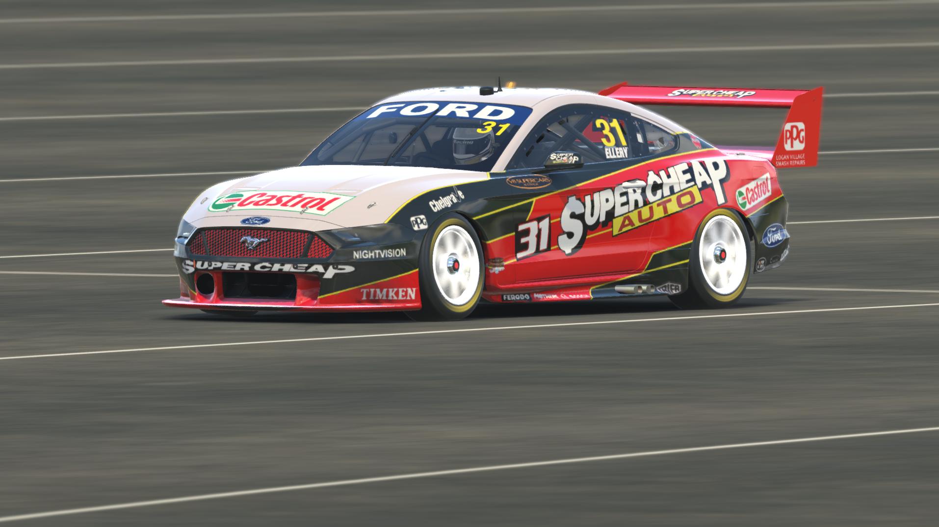 Preview of 2004 Supercheap Auto BA Falcon Replica by Dalton Ellery