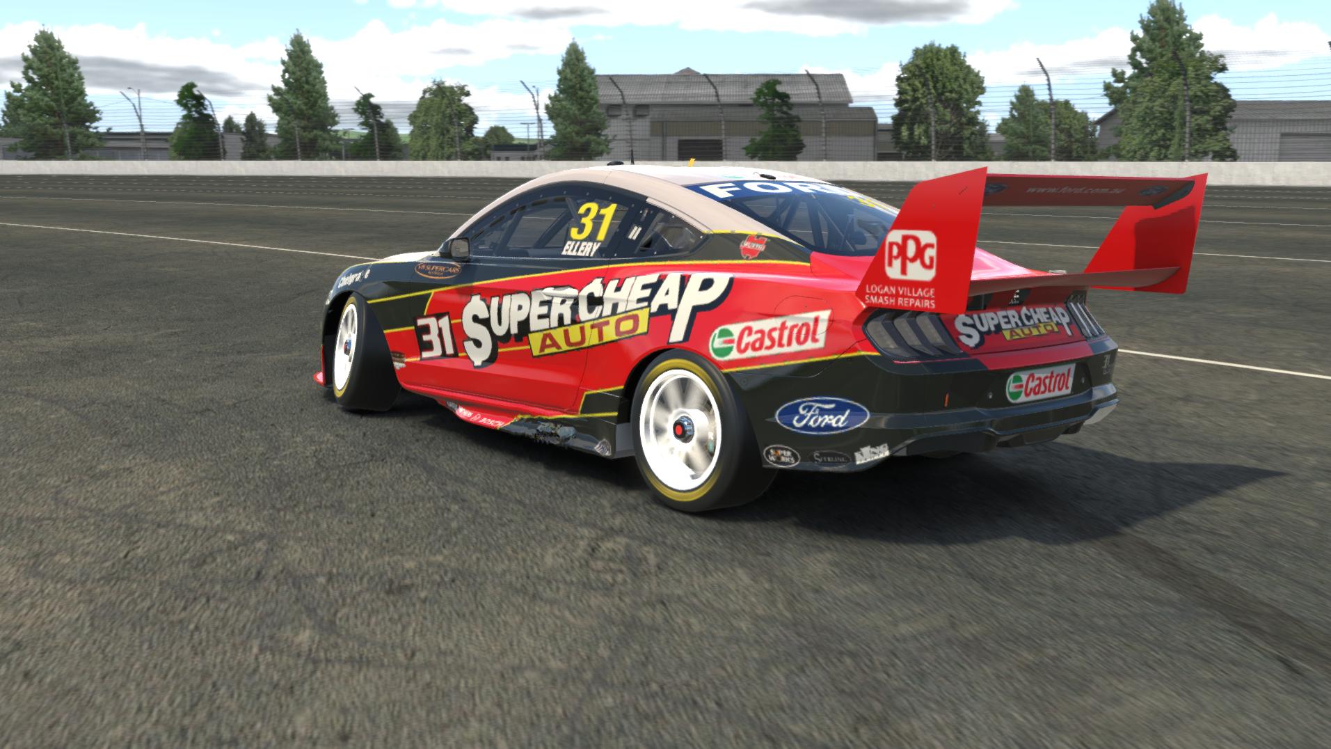 Preview of 2004 Supercheap Auto BA Falcon Replica by Dalton Ellery