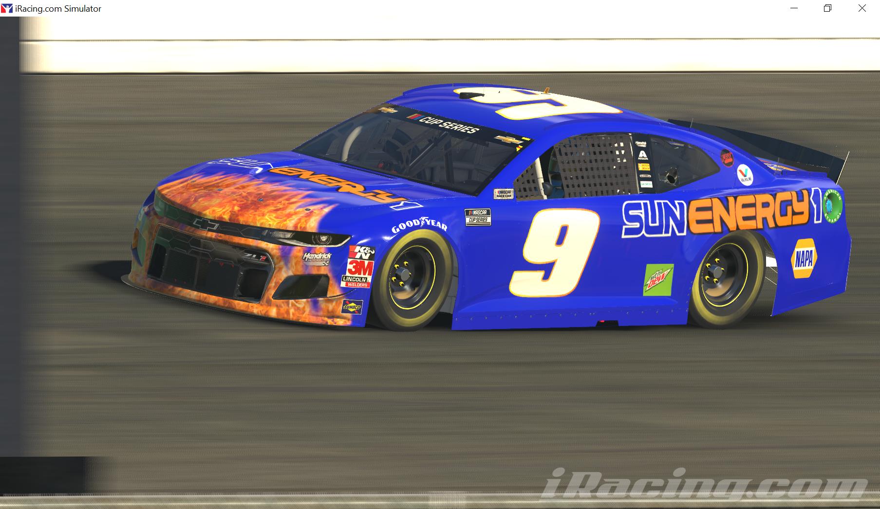 Preview of Chase Elliott Sun Energy 1 2020 Revamp by Nick P.