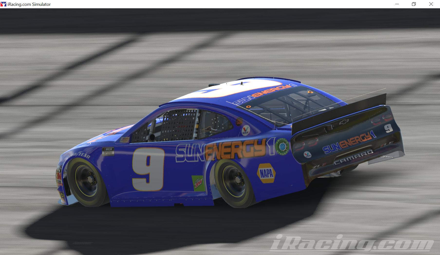 Preview of Chase Elliott Sun Energy 1 2020 Revamp by Nick P.