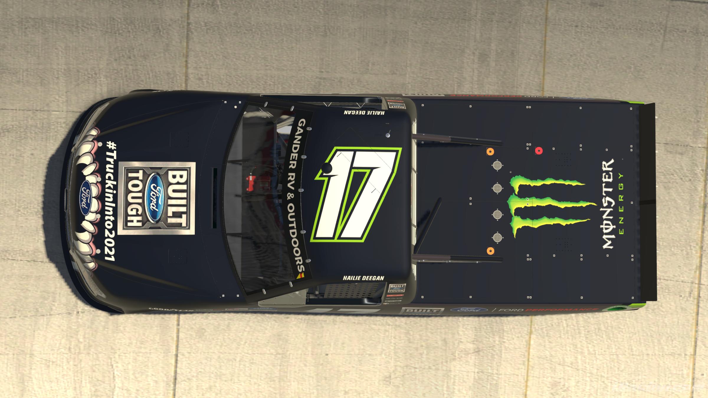 Preview of Hailie Deegan 2020 Built Ford Tough F-150 (Custom Number) by Ryan Pistana