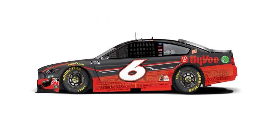 Preview of Ryan Newman #6 Hy-Vee 2020 NASCAR Cup Series With Custom Number by Ryan Broderick