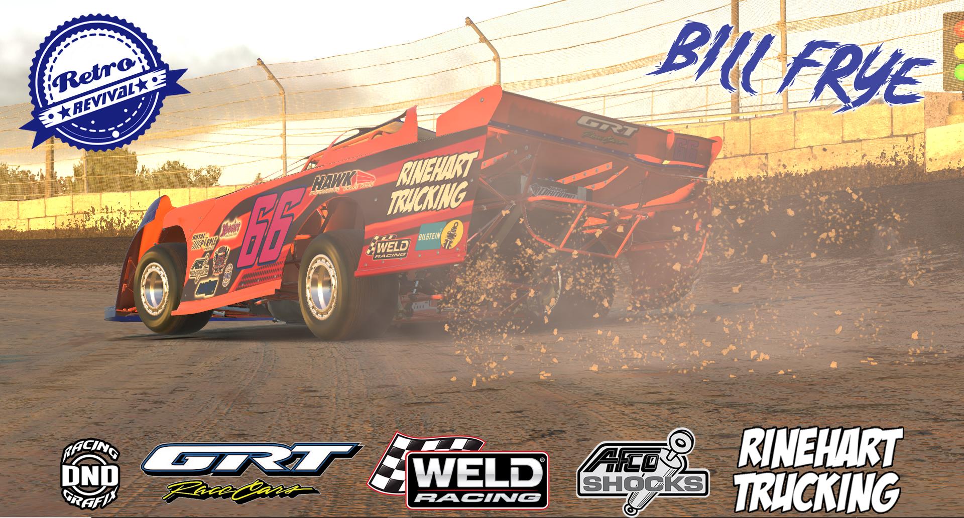 Retro Revival - Bill Frye #66 Dirt Late Model by Ricky Whittenburg ...