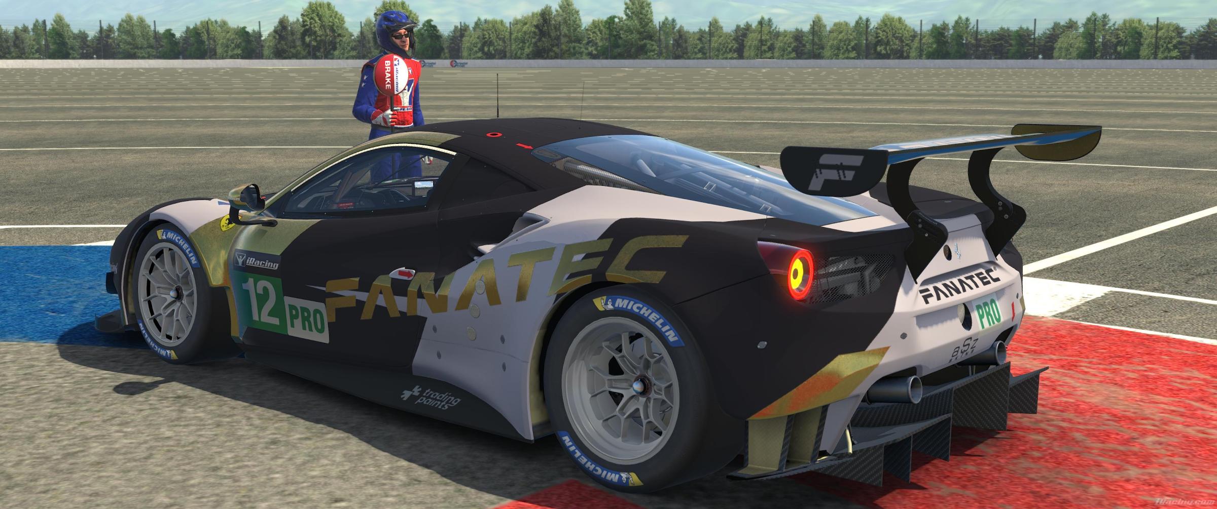 Preview of Fanatec Ferrari 488 GTE by Alex Schmurtz