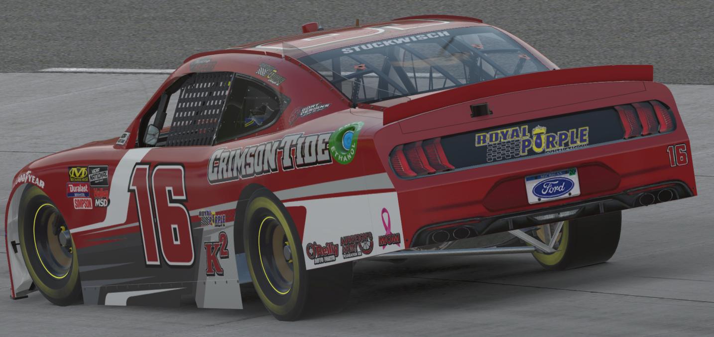 Preview of Hayden Ruffin Crimson Tide VSCRA Car by Hayden Ruffin