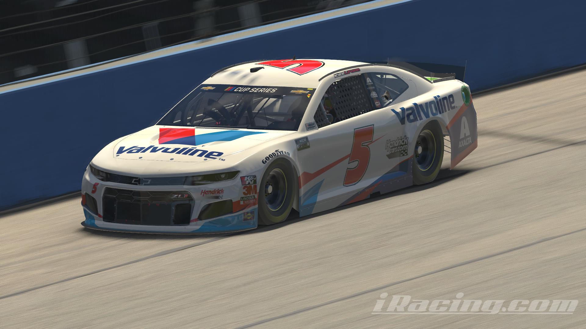 Preview of Kyle Larson 2021 no number by Aidan B Murray