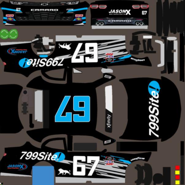 Preview of 799Site.com Xfinity Car by Jay Blankman