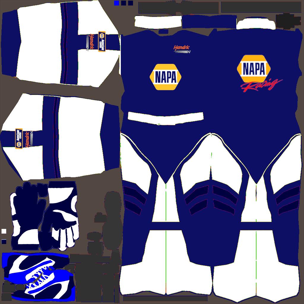 Driver Suit Napa by Bob Pike Trading Paints