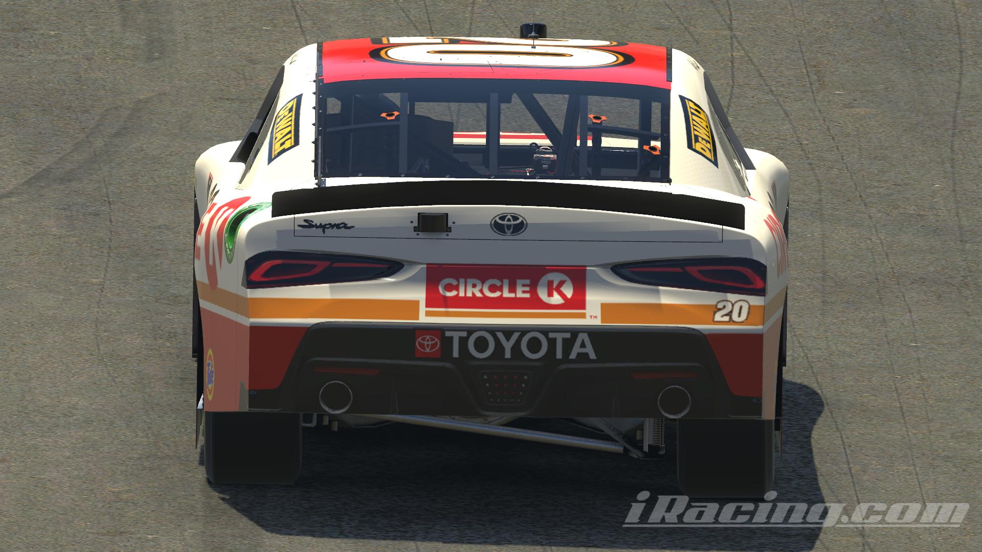 Preview of 2017 Matt Kenseth Circle K Supra No Number by Dylan Holland
