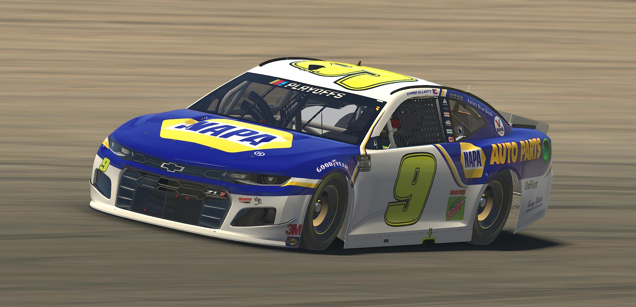 Preview of 2020 #9 NAPA Auto Parts - Phoenix Championship Scheme by Chad Mikosz