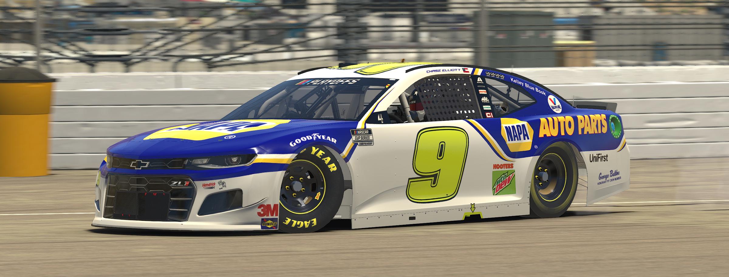Preview of 2020 #9 NAPA Auto Parts - Phoenix Championship Scheme by Chad Mikosz