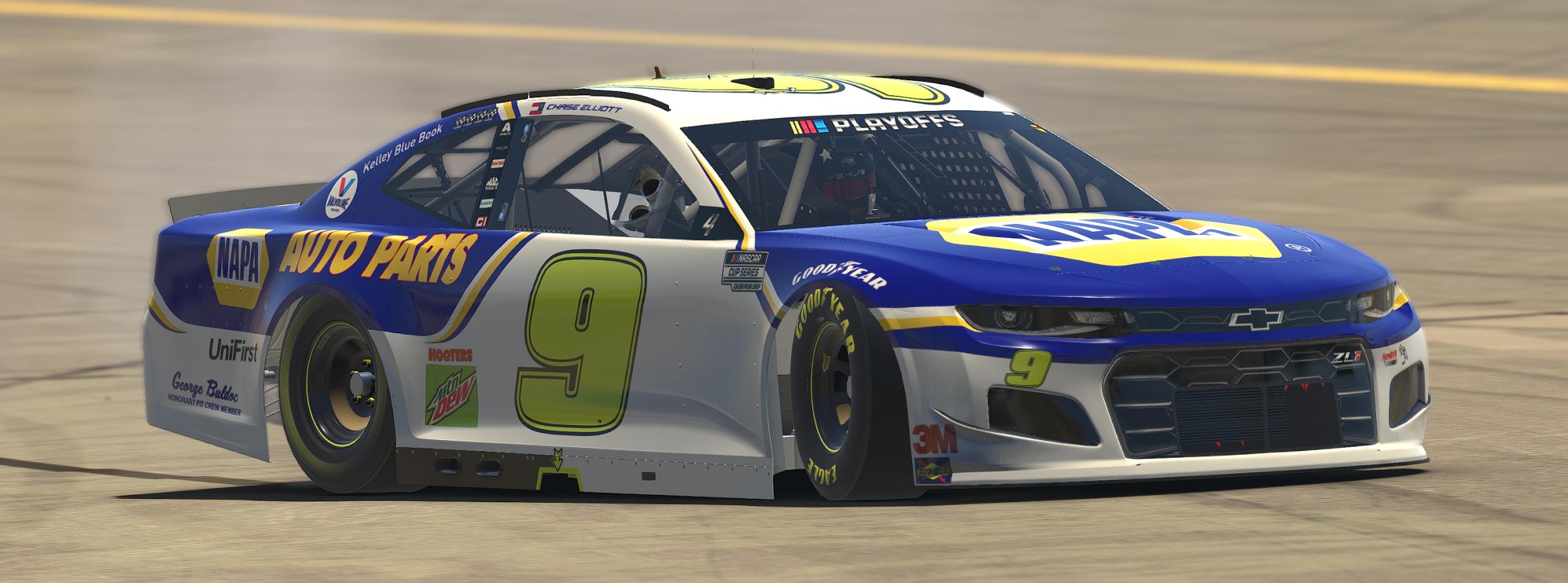 Preview of 2020 #9 NAPA Auto Parts - Phoenix Championship Scheme by Chad Mikosz