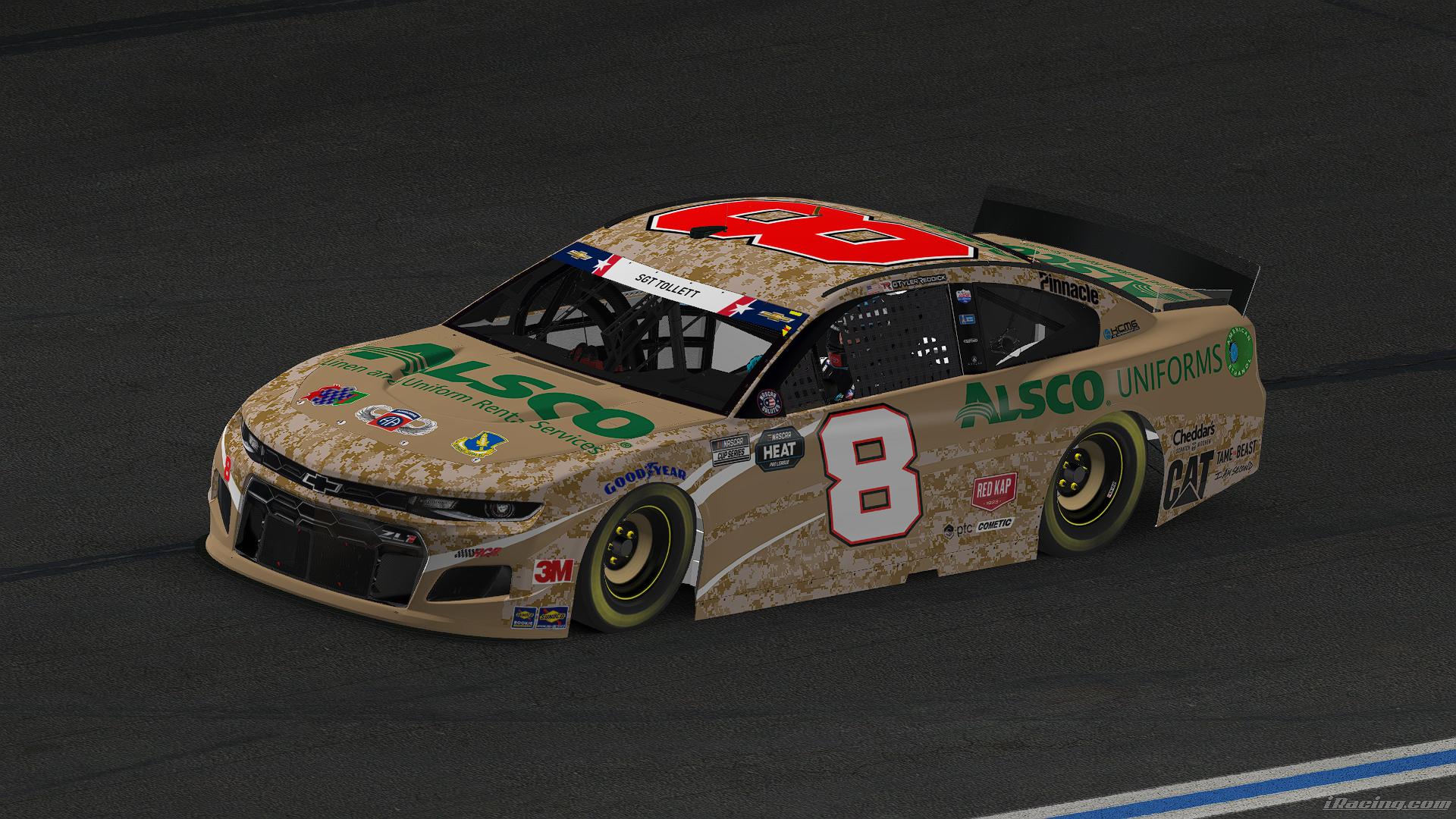 Preview of RCR Tyler Reddick Alsco Patriotic by Austin G Johnson