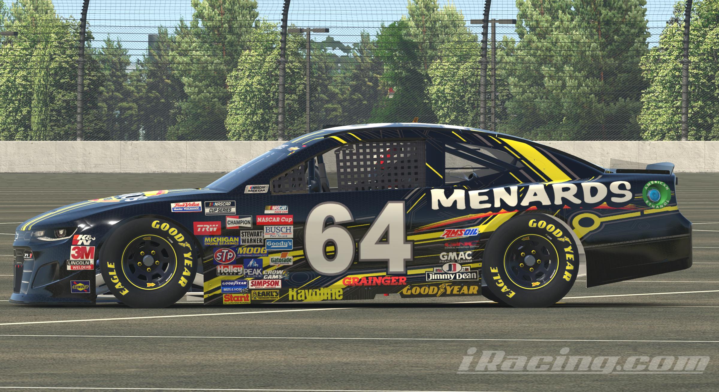 Preview of Menards Custom ZL1 Games Numbers by Jeffery B.