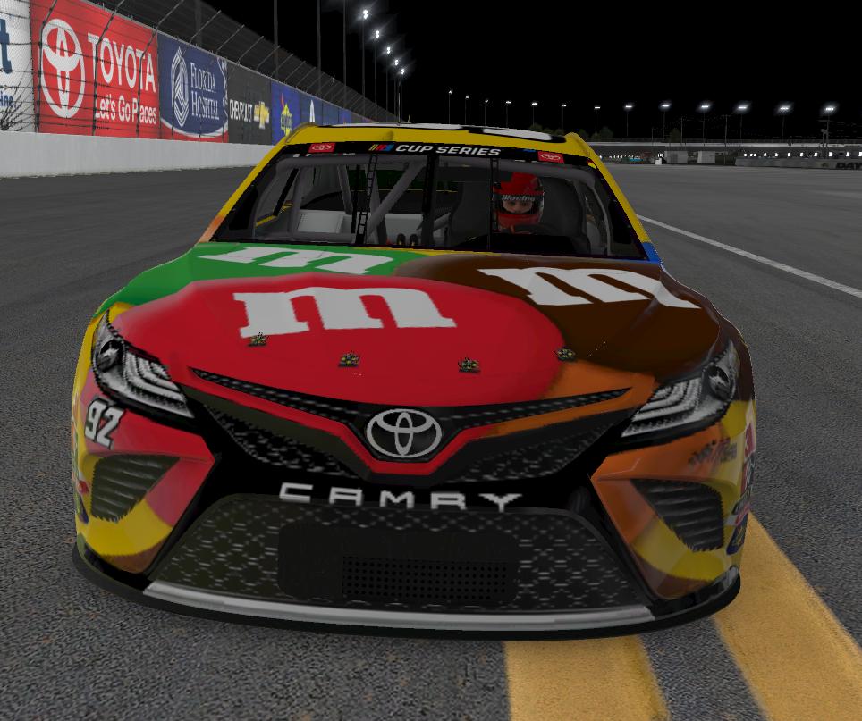 Preview of 2012 Kyle Busch M&Ms Mrs Brown scheme Cup Camry by Aledam Contreras