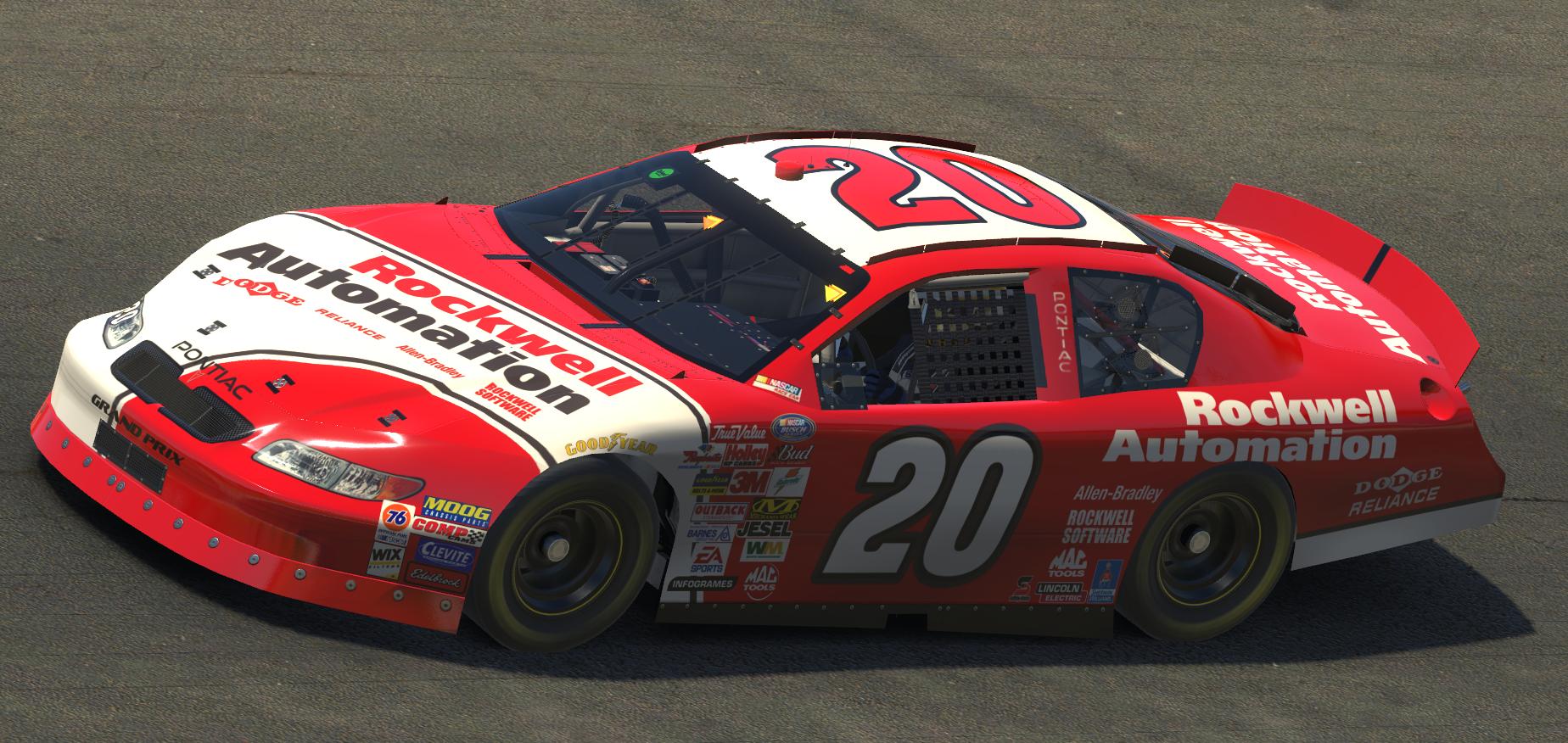 Preview of Mike Bliss 2003 Rockwell Automation Pontiac Grand Prix (No Number) by Will Bangs