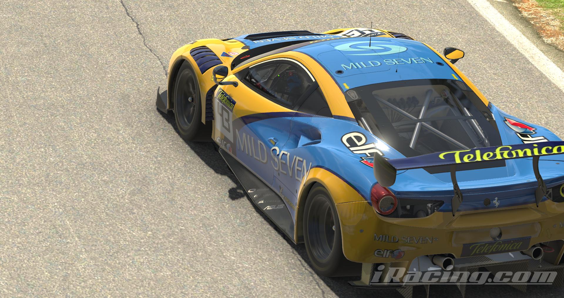 Preview of Ferrari 488 GT3 Mild Seven Replica by Mehmet Emre P.