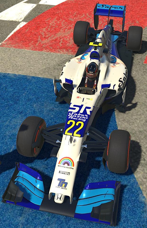 Preview of Saber Gazoo Racing by Honda F1 car by Brandon Dollar