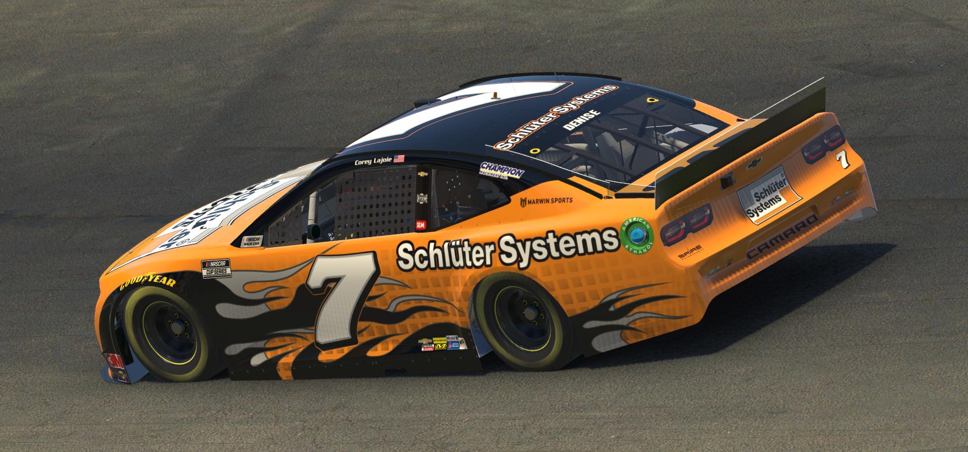 Preview of Corey Lajoie 2021 Schluter Systems Camaro Concept Numbered by Doug DeNise