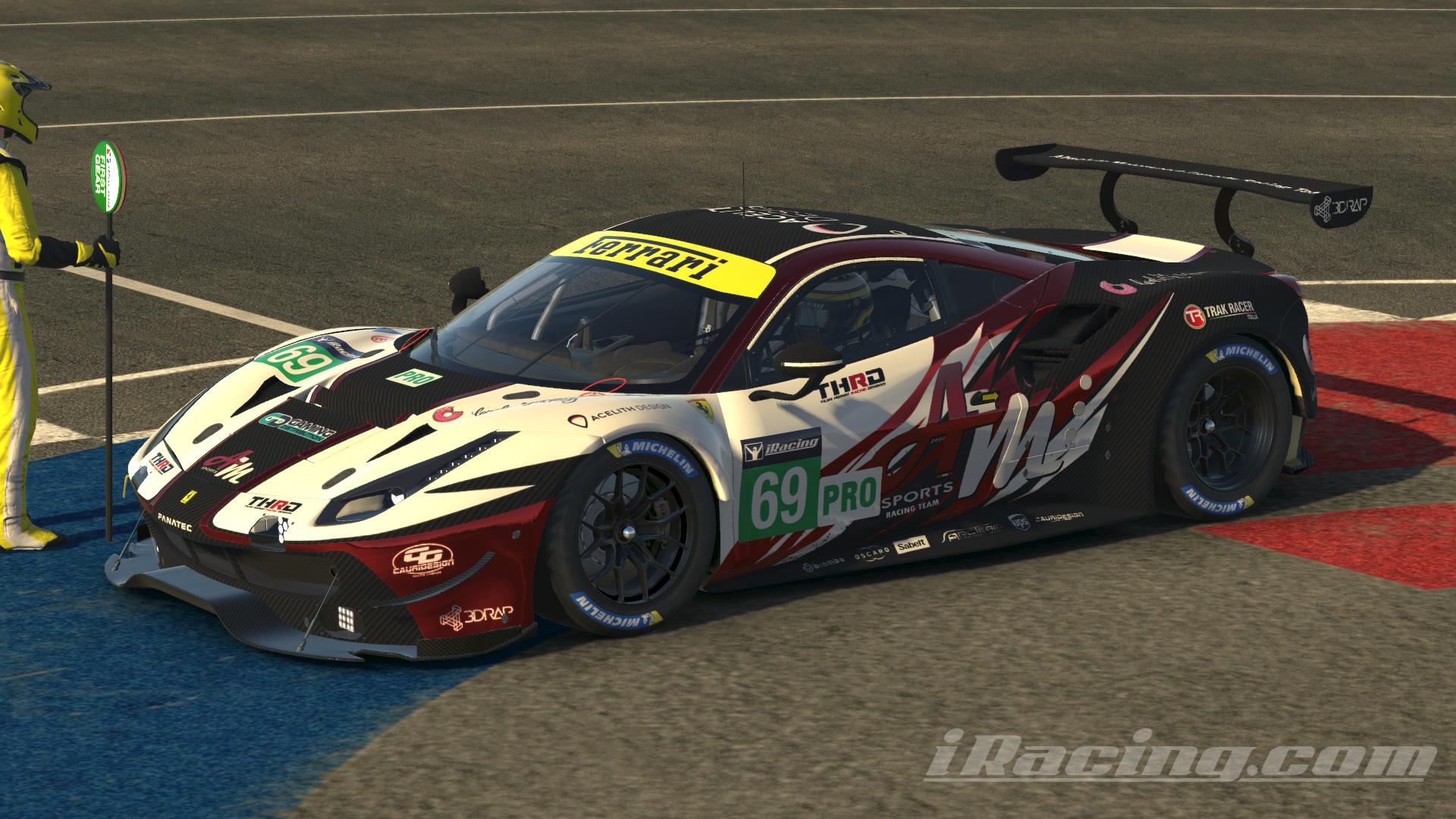 Preview of FERRARI 488GTE OFFICIAL ABSOLUTE MOTORSPORT by Marcello. Caserta.