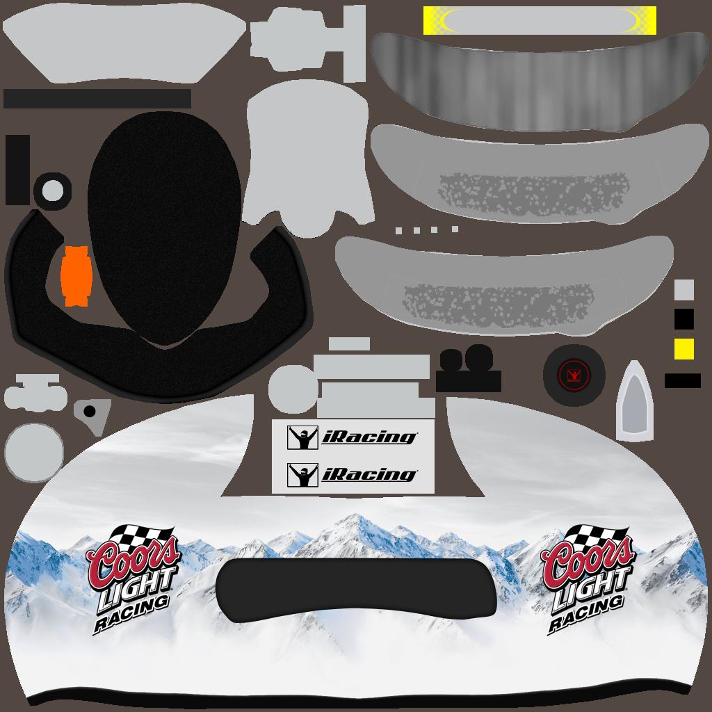 Preview of Coors Light Helmet by Ellis Garrett