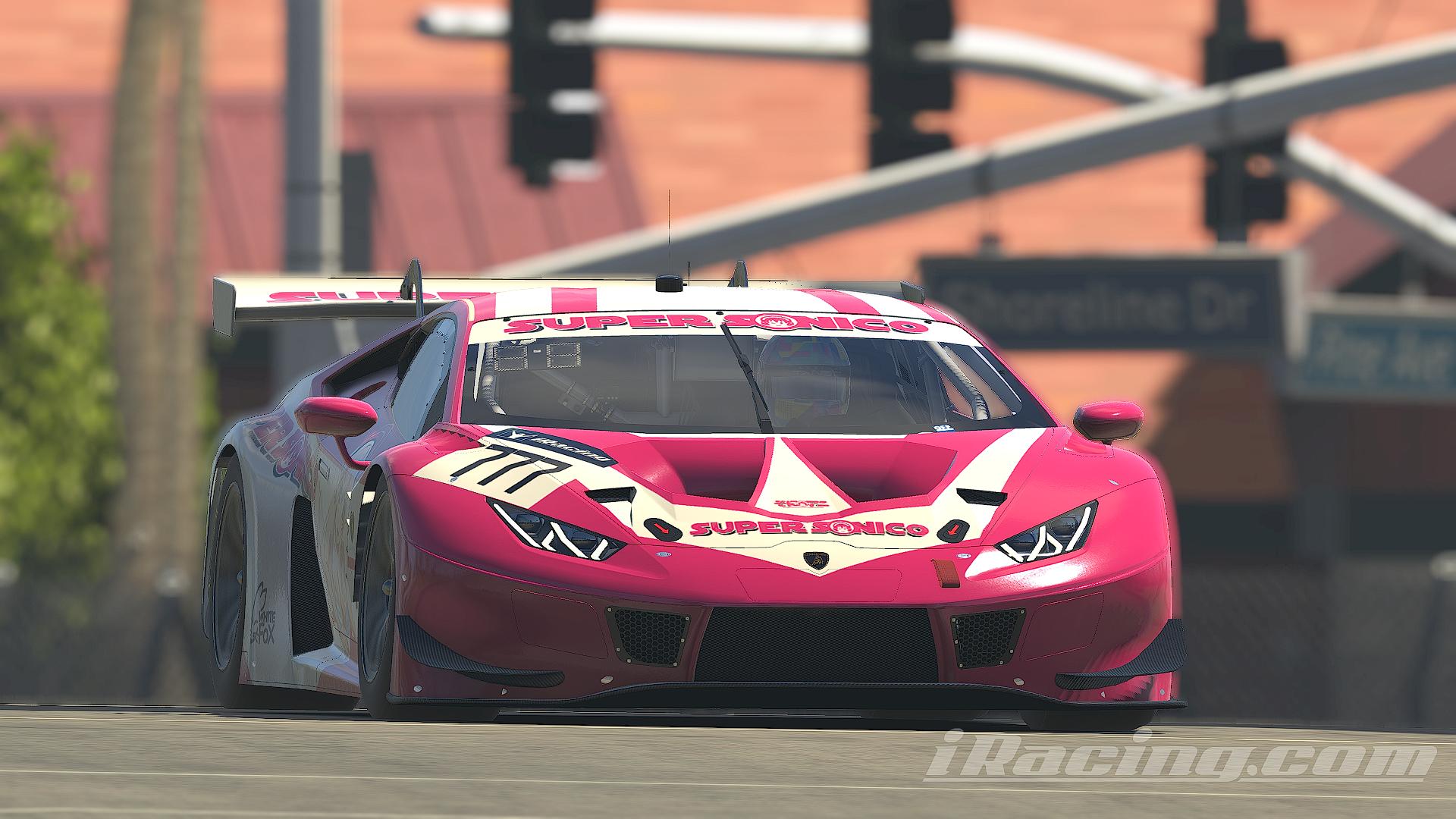 Preview of Super Sonico Lamborghini Huracan GT3 EVO by Garrett Hess