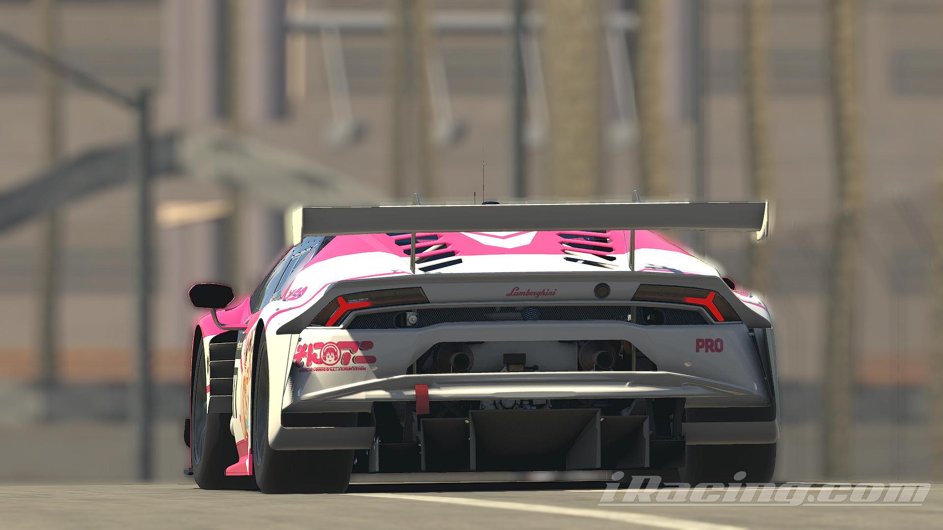 Preview of Super Sonico Lamborghini Huracan GT3 EVO by Garrett Hess